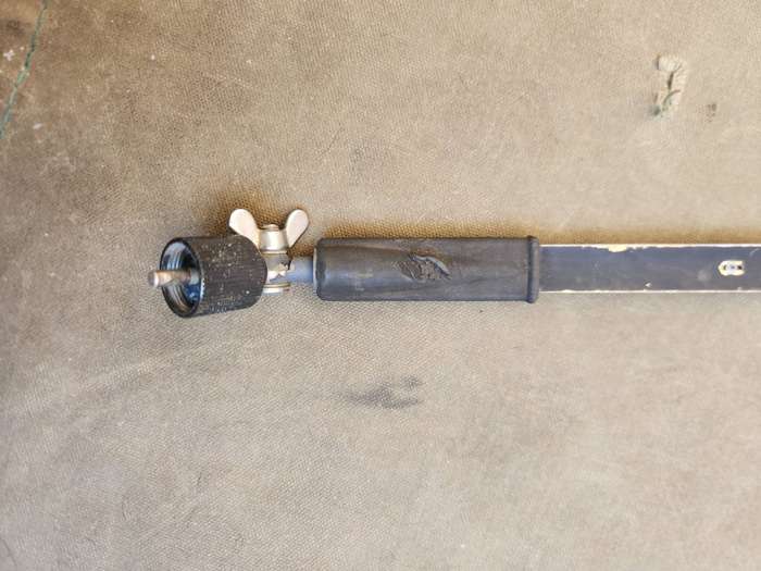 unknown model SADF era used radio blade antennae as per pics similar to std A-53 type BUT diff base?