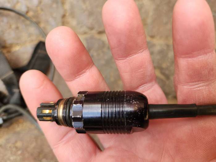 obsolete SAP STF used throat and boom mike assembly (as per pics) - used for urban ops (incomplete)