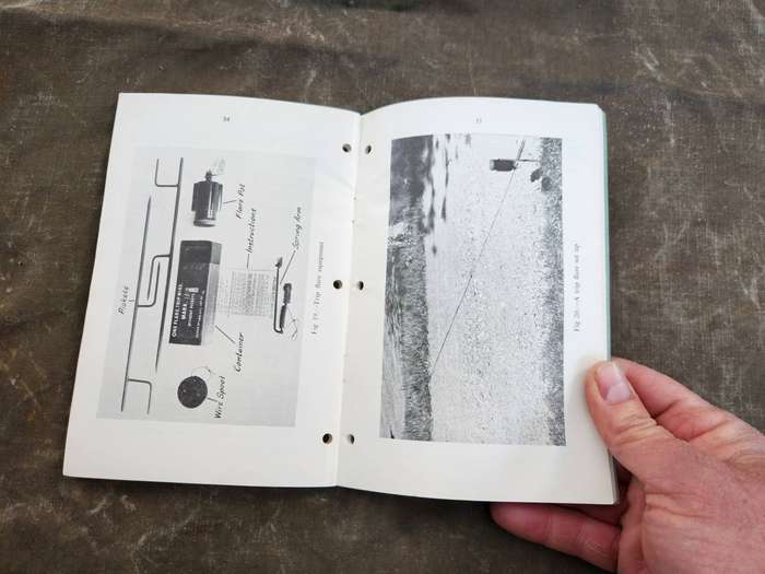 good clean used condition original UK MoD issued (British) military manual - used in SADF era in RSA