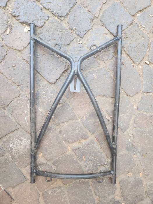 intact (straight & undamaged) SA Army Para Bn issue allu Bateleur 90 pack "butterfly" rucksack frame
