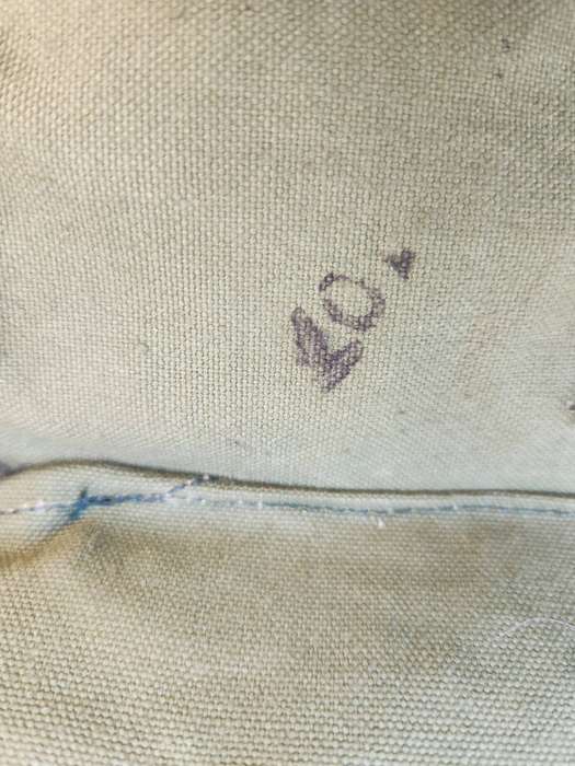 100% original (named) as new MINT unused Rhod Army olive green canvas patt 69 webbing small pack