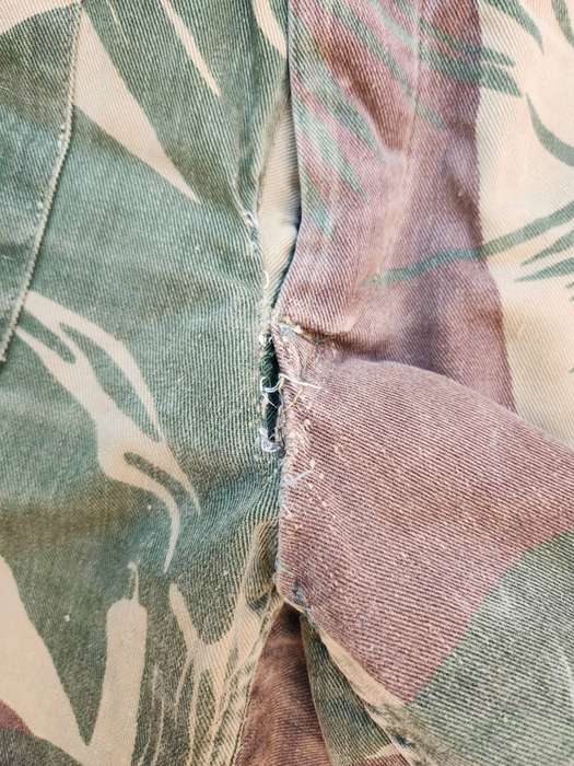 100% original cut-down "short-shorts" Rhodesian style camo pair of custom shorts waist size 32 inch