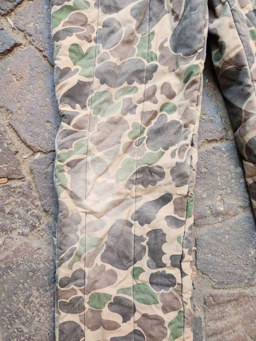 original USA sourced vintage fully lined (winter) commercial duck-hunter camo one-piece hunting suit