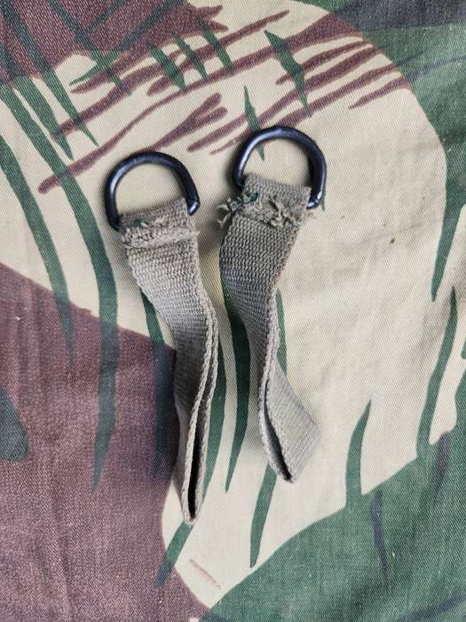 pair scarce 100% original Rhodesian bushwar era patt 69 webbing front suspender attachment loops