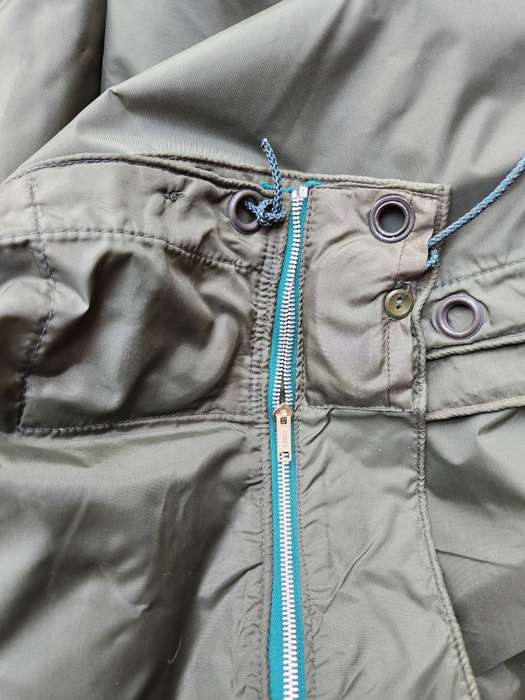 mint unused Rhod bushwar 100% original issue olive green nylon bivi (shleter) ink stamped FERN zip