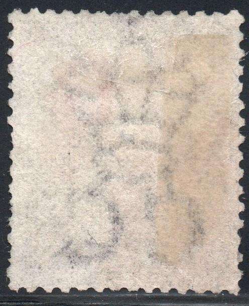 Griqualand West 1st PRINTING SG8g 6d Deep Lilac - VFU with o/p TYPE 8 in red CV £900+(2017)