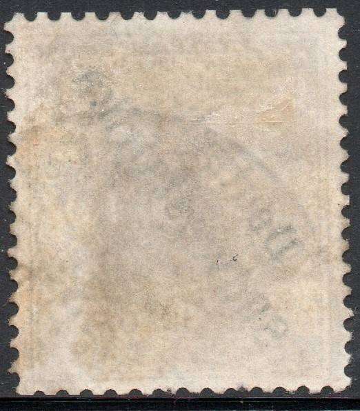 GERMAN SWA 1898 SACC7 3Pfg DARK OCHRE BROWN - VFU - CV R400