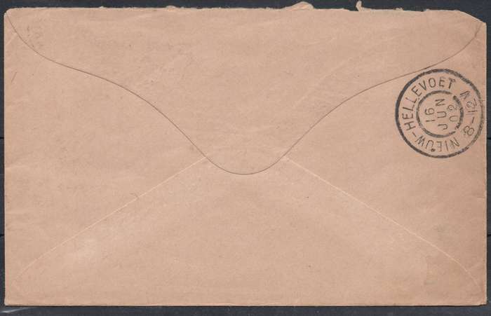 TRANSVAAL (ZAR) - 1902 - COVER WITH 1d STRIP OF 3 -USED - CENSOR CACHET, PTA TO HOLLAND-SEE SCANS