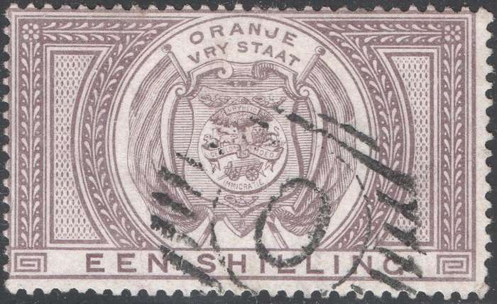 OFS SACC F3 1/- PURPLE-BROWN  VFU  CV R850