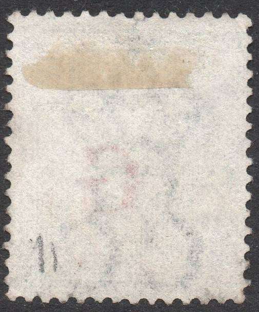 GRIQUALAND WEST 1877-8 SG4c ½d GREY-BLACK, O/P TYPE 3 IN RED - VFU - CV £70+(2017)