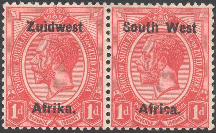 SWA 1923 SACC16 (TYPE III) 1d RED MM CV R150