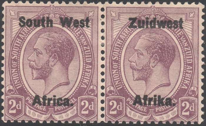 SWA 1923 SACC17 (TYPE 111) 2d PURPLE MM CV R220