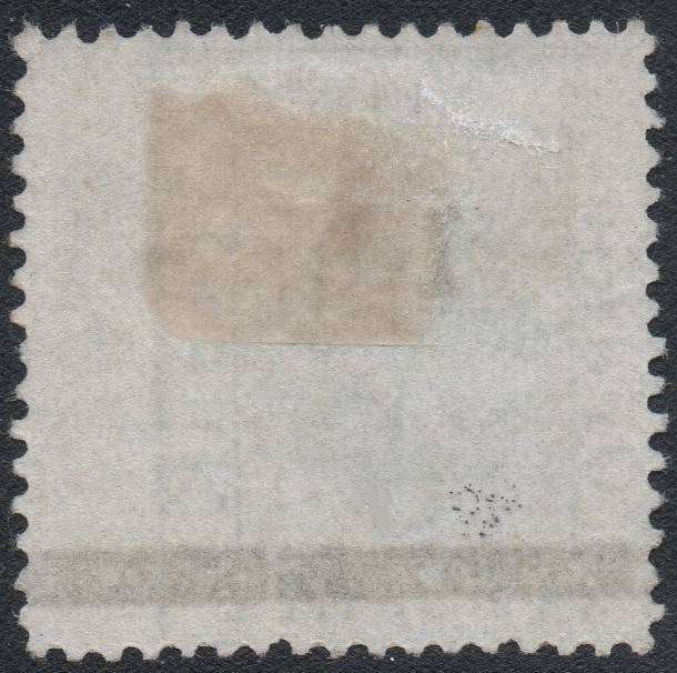OFS 1882 SG24 1d ON 5/- GREEN WITH O/P TYPE 'd'`` - MM - CV £90+(2017)