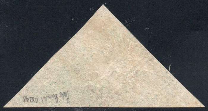 CAPE OF GOOD HOPE :  1864 SACC17a 1/- PALE EMERALD GREEN - MM - SCARCE