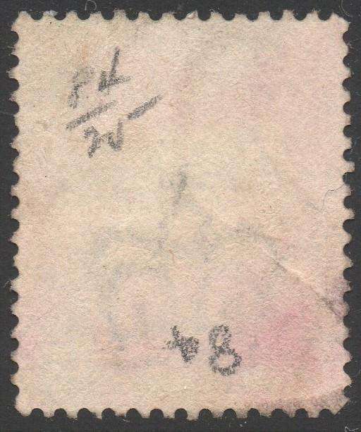 GREAT BRITAIN 1880 SG160 4d GREY-BROWN(PLATE 17) - VFU - CV £80+(2017)