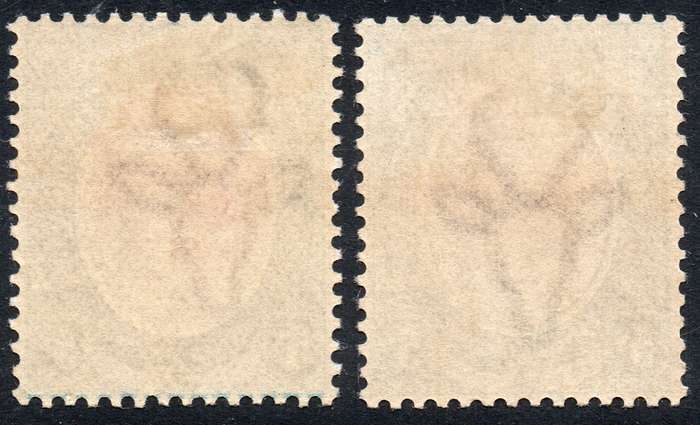 Union of SA - 1913 SACC14 & SACC14a BOTH SHADES OF THE 5/ -  LMM CV R7000