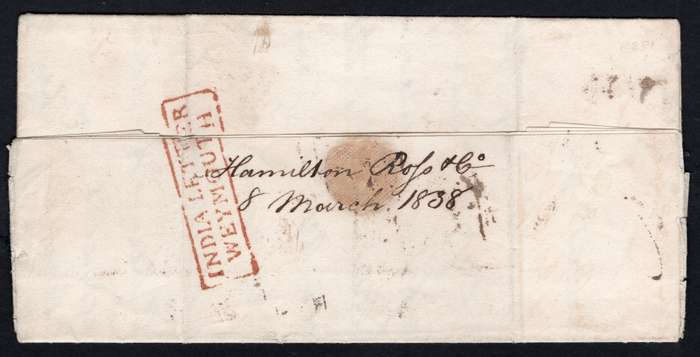 Cape of Good Hope : Stampless Cover - 11 MARCH 1838 CAPE TOWN TO LONDON - SEE SCANS