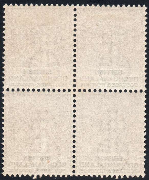 BRITISH BECHUANALAND 1867 SACC10 1d LILAC & BLACK BO4  UM/MM CV R2400