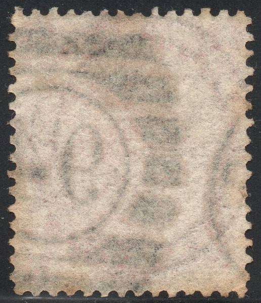 GREAT BRITAIN 1866 SG94 4d VERMILLION (PLATE 8) FINE USED  CV £90+(2017)