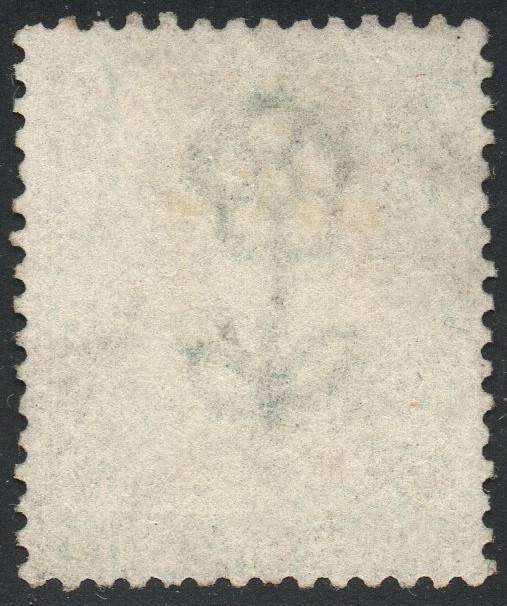 GREAT BRITAIN 1867 SG117 1/- GREEN(PLATE 4) VFU  CV £65+(2017)