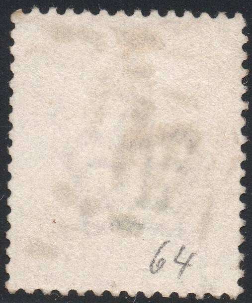 GREAT BRITAIN 1881 SG163 1/- ORANGE-BROWN VFU CV £170+(2017)