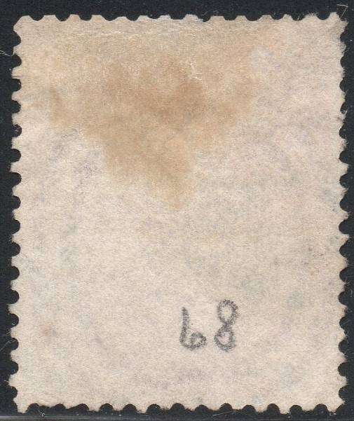 GREAT BRITAIN 1876 SG152 4d VERMILLION(PLATE15) VFU CV £525+(2017)