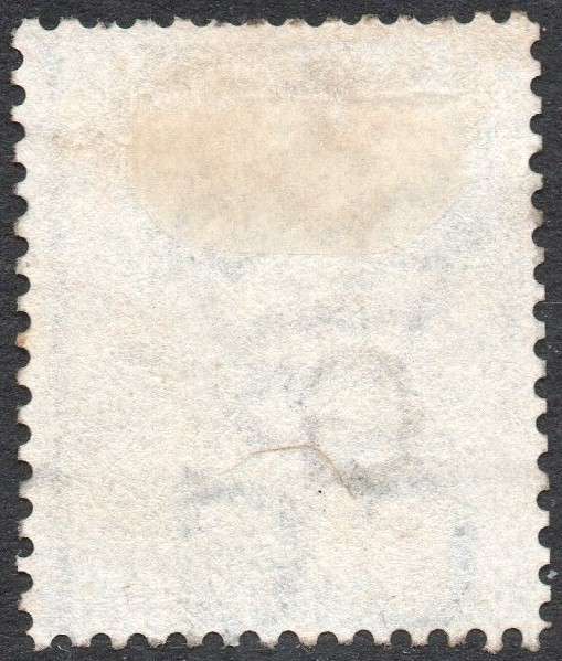 GRIQUALAND WEST 1878 SACC12a 4d DULL BLUE, O/P TYPE6  IN BLACK - VFU