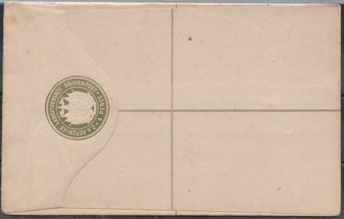 TRANSVAAL (ZAR) Pre-printed Registered Envelope  - SEE SCANS