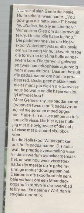 DIE PADDAMAN SE AKWARIUM - P J SMIT (2 DE UITGAWE 1972)