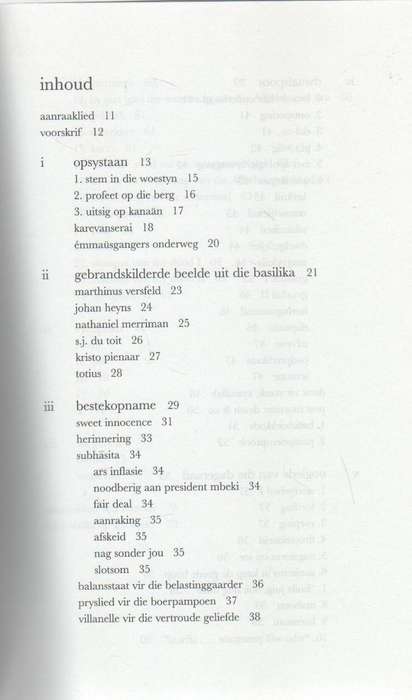 SYSPOOR - TOM GOUWS (1 STE UITGAWE 2002)