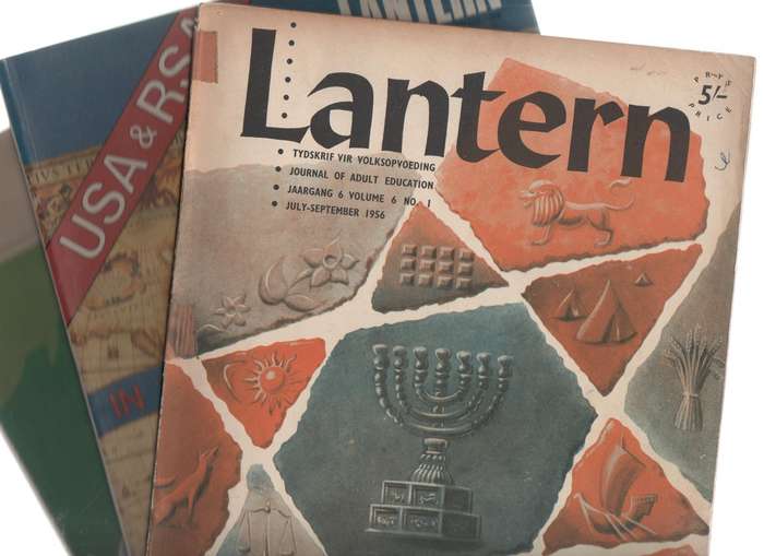 DRIE OU LANTERN TYDSKRIFTE -  1956, 1983 EN 1974 - THREE OLD LANTERN MAGAZINES