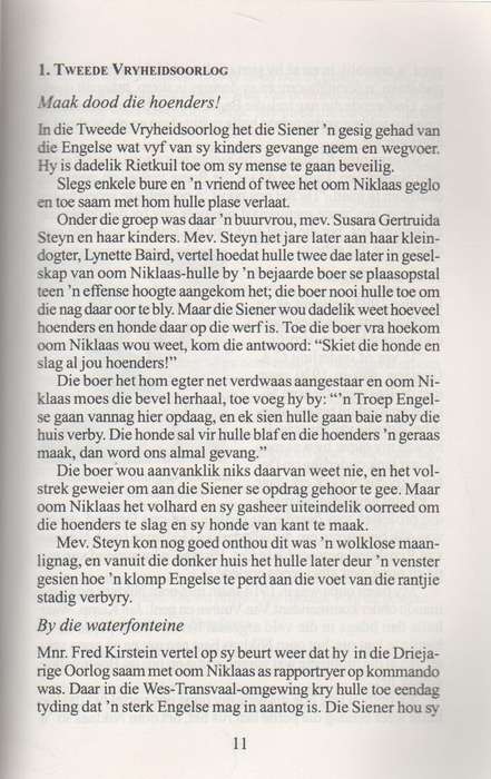 BOEREPROFEET - ADRIAAN SNYMAN (1 STE DRUK 1994)