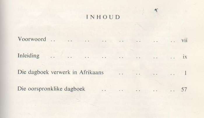 DAGBOEK VAN 'N BETHULIE-KAMPDOGTER - KEZIA HAMMAN (OUD) ANGLO-BOEREOORLOG