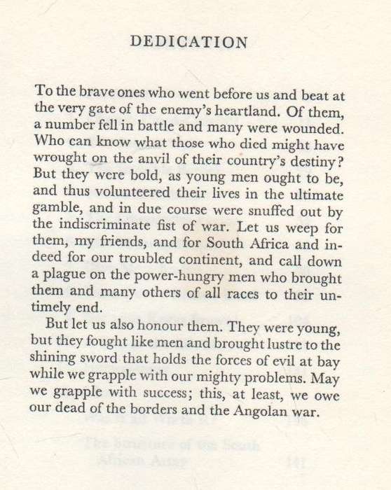 ADEUS ANGOLA , THE SEESAW WAR- WILLEM STEENKAMP (1976)