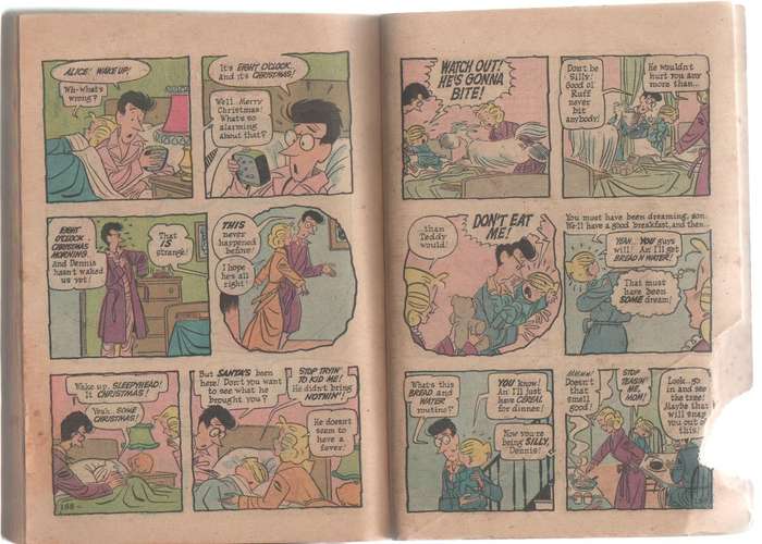 DENNIS THE MENACE NO 22 POCKET FULL OF FUN - HANK KETCHAM (OCTOBER 1974)