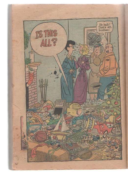 DENNIS THE MENACE NO 22 POCKET FULL OF FUN - HANK KETCHAM (OCTOBER 1974)