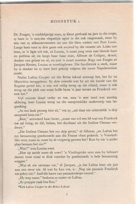 LAFRAS CUYPER IN FRANKRYK - KARL KIELBLOCK (2 DE DRUK 1980)
