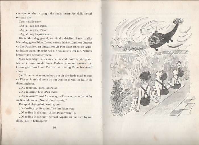 DIE PETALJES VAN DIE DRIE PATATTE, STORIES EN RYMPIES - PIETER W GROBBELAAR (1 STE UITGAWE 1977)