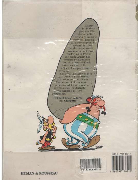 ASTERIX EN DIE OLIMPIESE SPELE - GOSCINNY AND UDERZO (1 STE AFRIKAANSE UITGAWE 1997)
