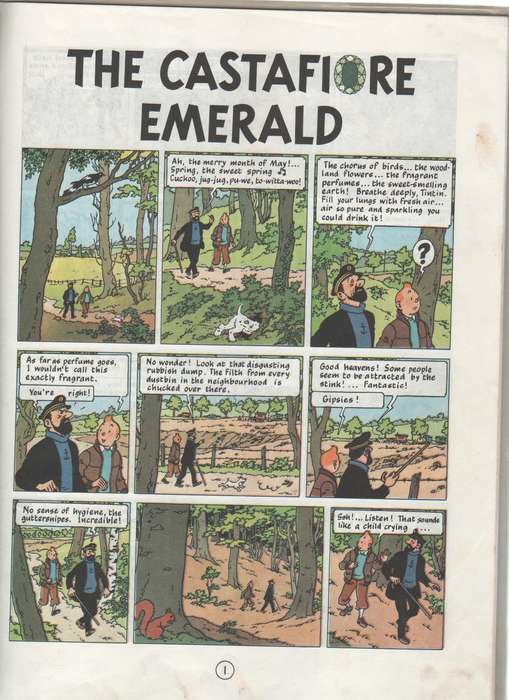 THE ADVENTURES OF TINTIN - THE CASTAFIORE EMERALD - MICHAEL TURNER ( 1963)