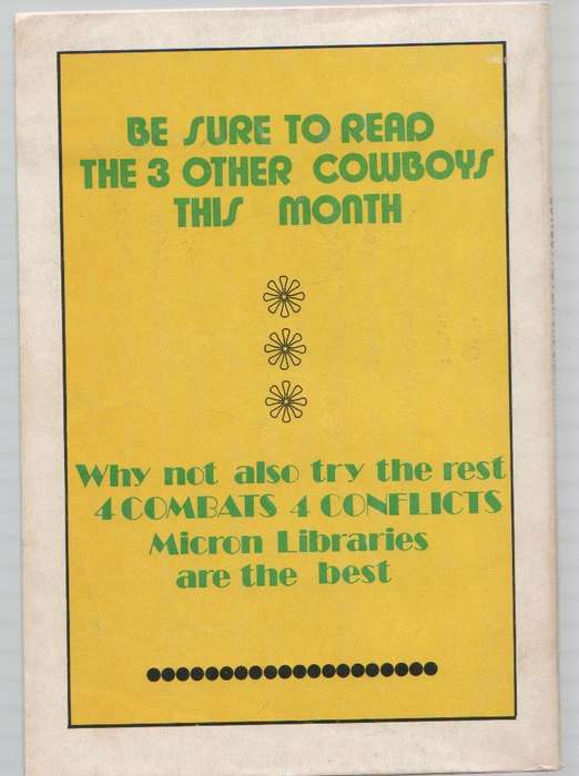 HONEST DAN - COWBOY ADVENTURE LIBRARY NO 916  (CAFE BOOK 1983)