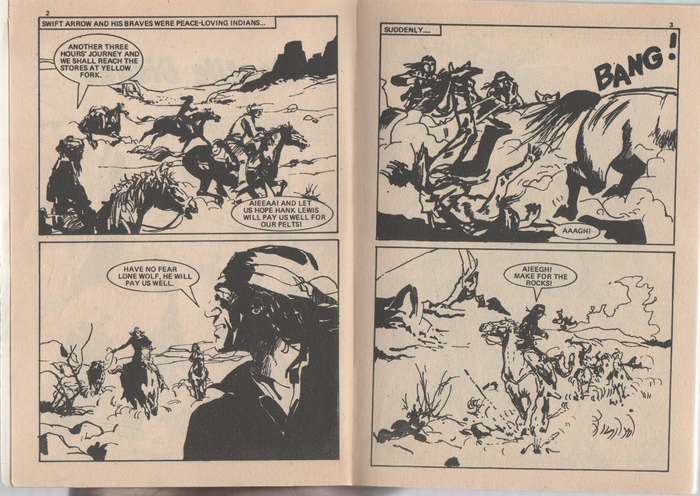 HOSTILE DISLIKE - WESTERN NO 19 (1976 CAFE BOOK)