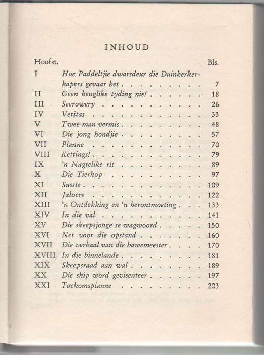 PADDELTJIE, DIE SKEEPSJONGE VAN MICHIEL DE RUYTER - JOH H BEEN (1962 - LIBRI REEKS)