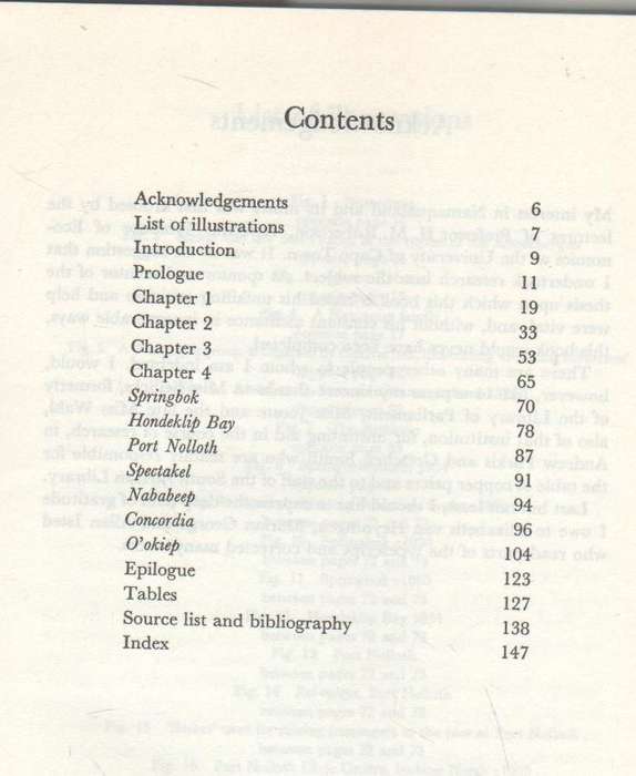 A HISTORY OF COPPER MINING IN NAMAQUALAND - JOHN M SMALBERGER (1975)