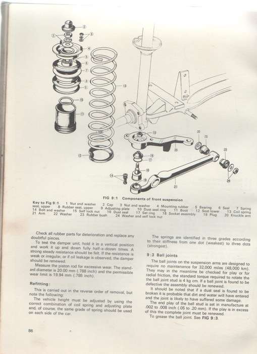 MAZDA 1200, 1300 OWNERS WORKSHOP MANUAL , AUTOBOOK 708 - KENNETH BALL (1969-73)