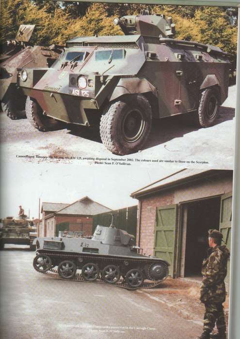 IRISH ARMY VEHICLES TRANSPORT & ARMOUR SINCE 1922