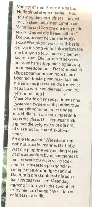 DIE PADDAMAN SE AKWARIUM - P J SMIT (2 DE UITGAWE 1972) JEUGVERHAAL