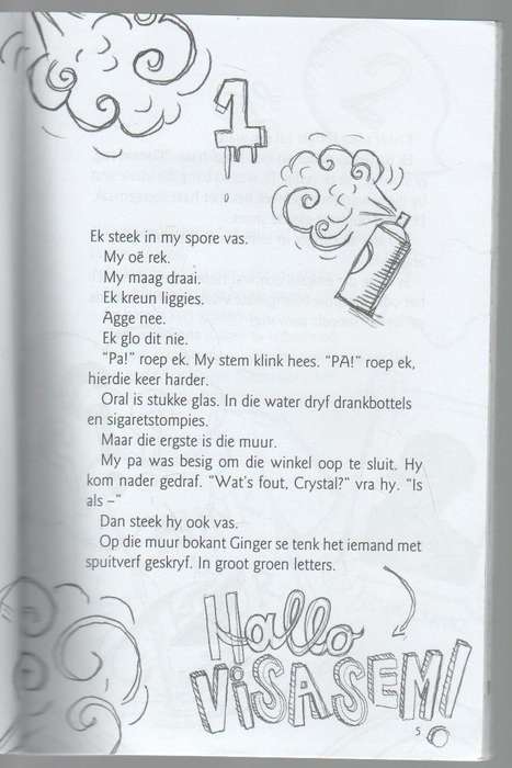 VIS EN TJIPS - JACO JACOBS (7 DE DRUK 2018) JEUGVERHAAL