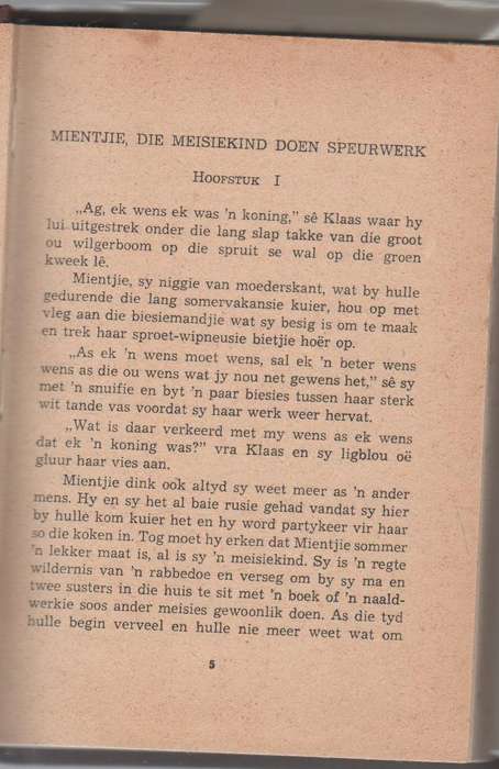 MIENTJIE DIE MEISIEKIND - SITA (1957)