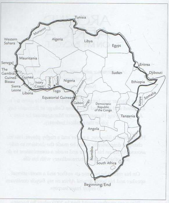 AROUND AFRICA ON MY BICYCLE - RIAAN MANSER (2011)
